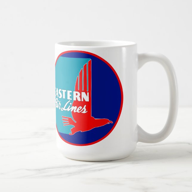 Caneca De Café Eastern Airlines agride C. 1938 (Direita)