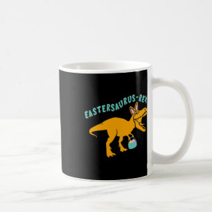 Caneca De Café Eastersaurus Presente de Dinossauro de Páscoa para