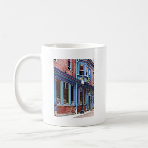 Caneca De Café Easton PA - Rua Com Porta Aberta