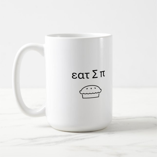 Caneca De Café Eat sum pie mug (Esquerda)