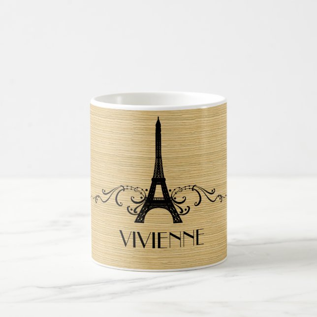 Caneca De Café Ebony French Flourish Mug (Centro)