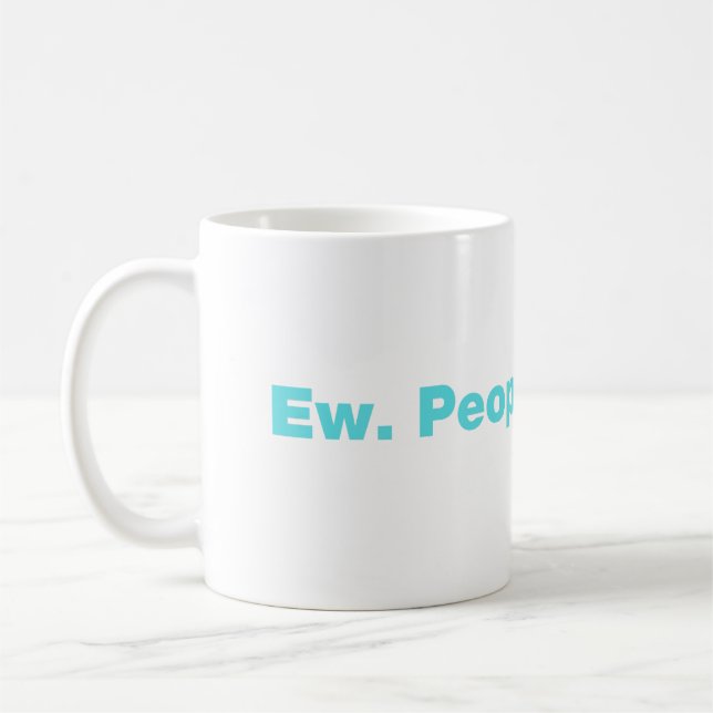 Caneca De Café Eca. Pessoas. (Esquerda)
