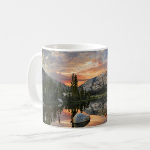 Caneca De Café Echo Peaks Sunset do Lago Echo - Yosemite
