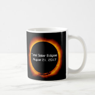 Caneca De Café Eclipse 2017 solar total