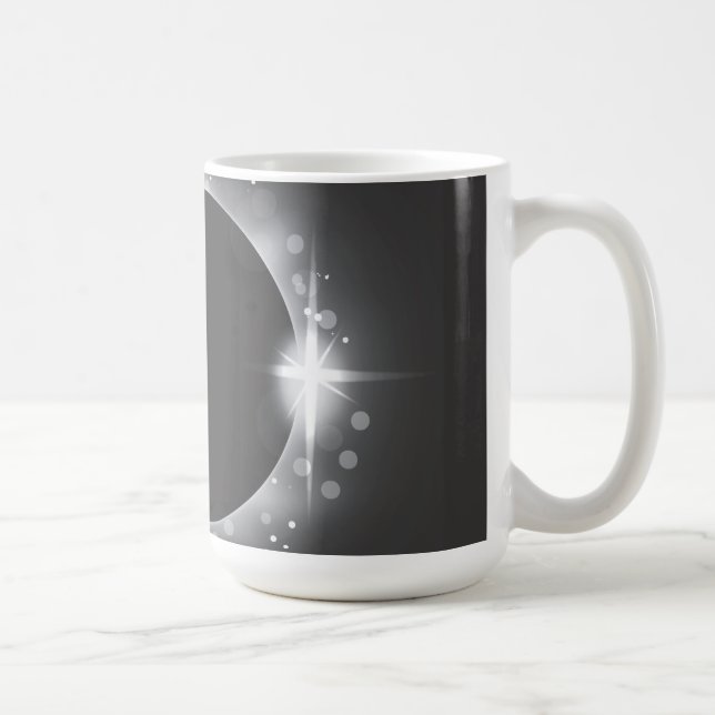 Caneca De Café Eclipse do sol (Direita)