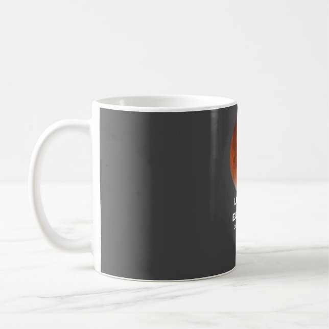 Caneca De Café eclipse lunar (Esquerda)