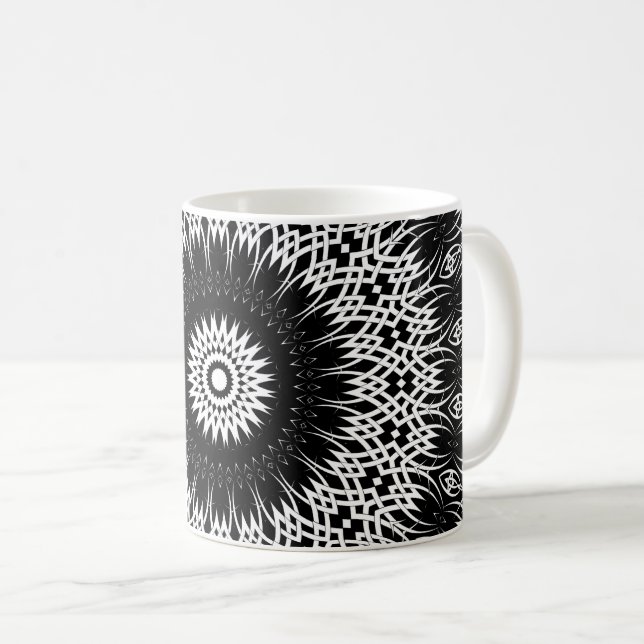 Caneca De Café Eclipse Mandala 2 (Frente Esquerda)