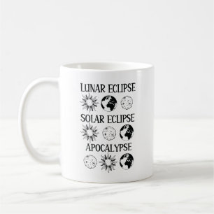 Caneca De Café Eclipse Solar Eclipse Solar Apocalypse Espaço Engr