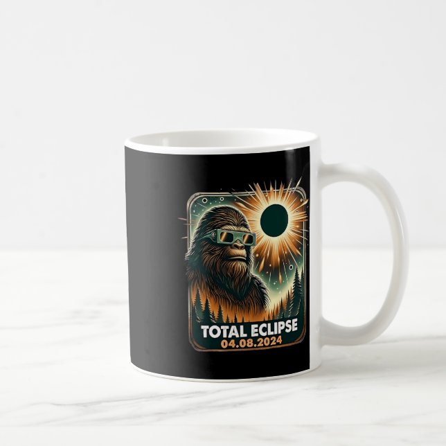Caneca De Café Eclipse Solar Total (Direita)