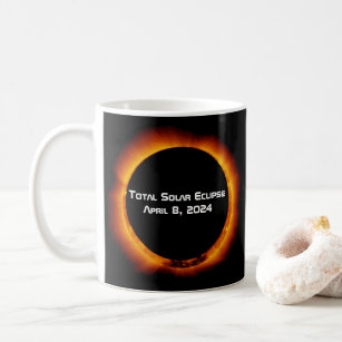 Caneca De Café Eclipse Solar Total 2024