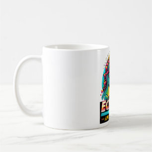 Caneca De Café Eclipse Solar Total 2024 T-Rex Vestindo Vidro Sola