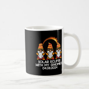 Caneca De Café Eclipse Solar Total Com Gnomias 04.08.2024 Homens