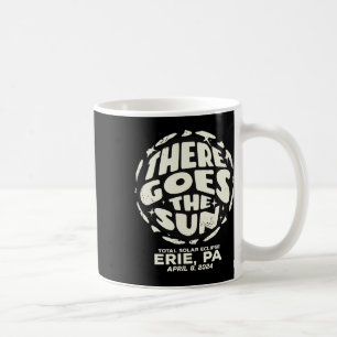 Caneca De Café Eclipse Solar Total Erie Pa 8 De Abril De 2024 Lá