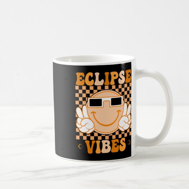 Caneca De Café Eclipse Solar Total Viba Camisa Para Meninas Com (Direita)