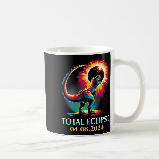 Caneca De Café Eclipse Total Design de Eclipse Total Solar (Direita)