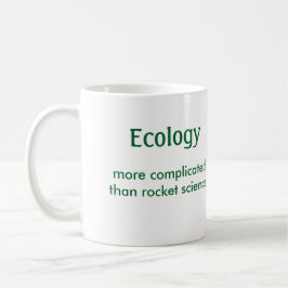 Caneca De Café Ecologia, mais complicada do que a astronáutica -