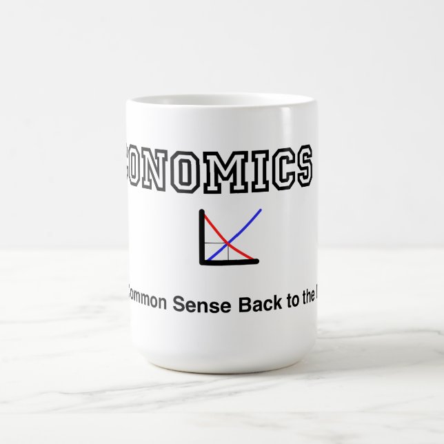 Caneca De Café Economia 101 (Centro)