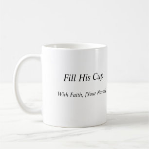 Caneca De Café Economize por Grace Mug - Presente Inspiracional