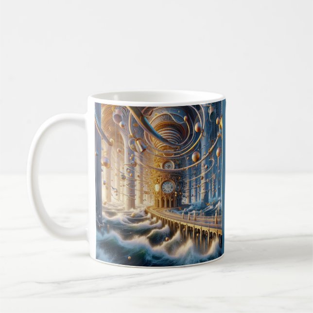Caneca De Café Ecos de 73: O Labirinto do Oceano Cronos (Esquerda)