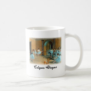 Caneca De Café Edgar Degas - ensaio da cena