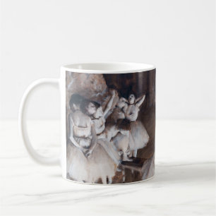 Caneca De Café Edgar Degas - Ensaio de Ballet no Palco