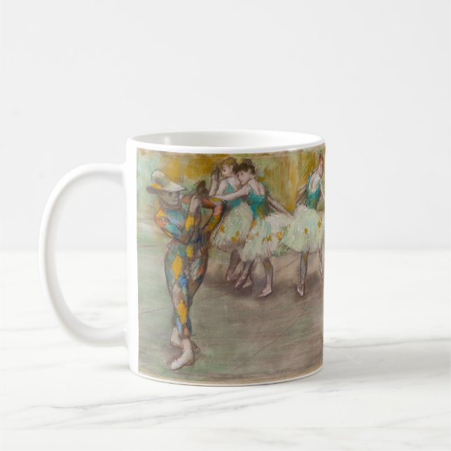Caneca De Café Edgar Degas - Harlequin Dance (Esquerda)
