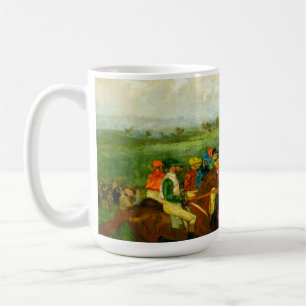 Caneca De Café Edgar Degas Horseback Riding