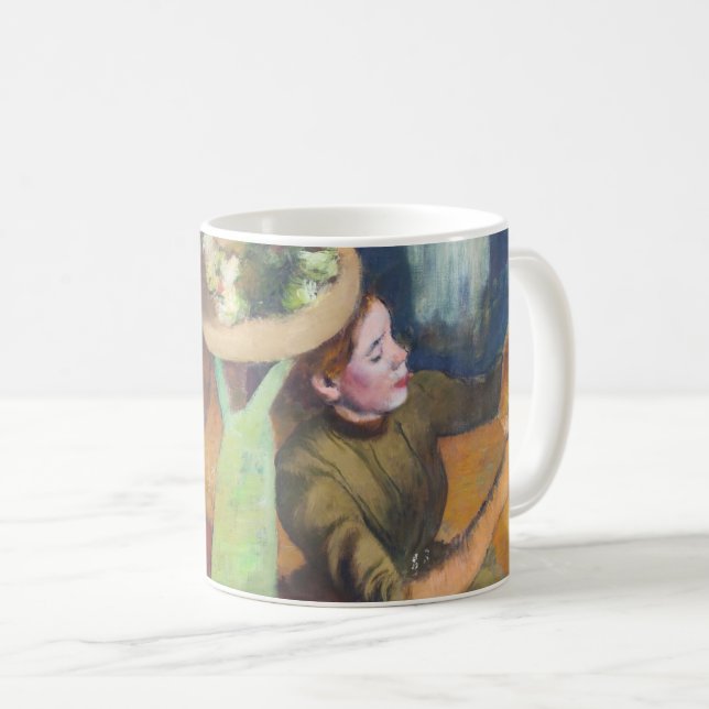 Caneca De Café Edgar Degas - O Compro Millinery (Frente Esquerda)