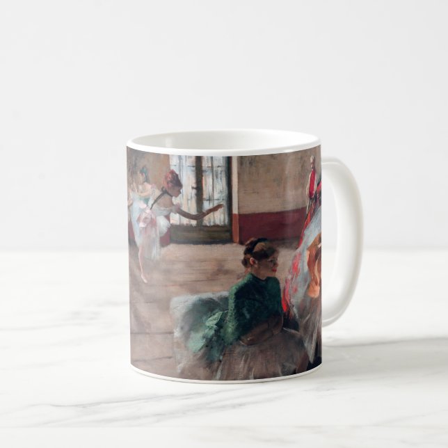 Caneca De Café Edgar Degas - O Ensaio (Frente Esquerda)