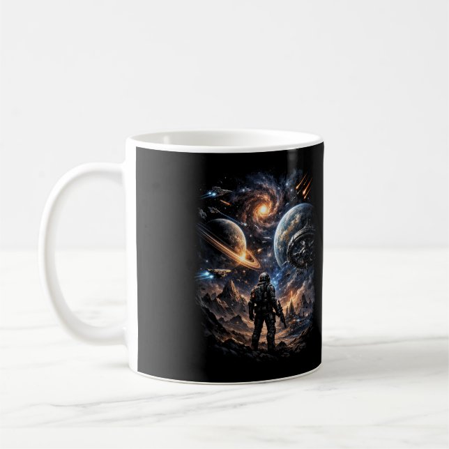 Caneca De Café Edge of the Galaxy (Esquerda)
