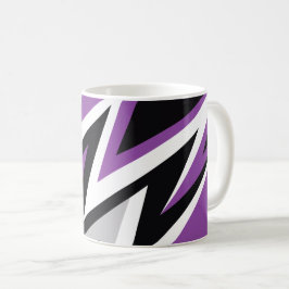 Caneca De Café Edgy Zigzag Energy