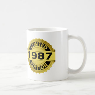 Caneca De Café Edição 1987 limitada