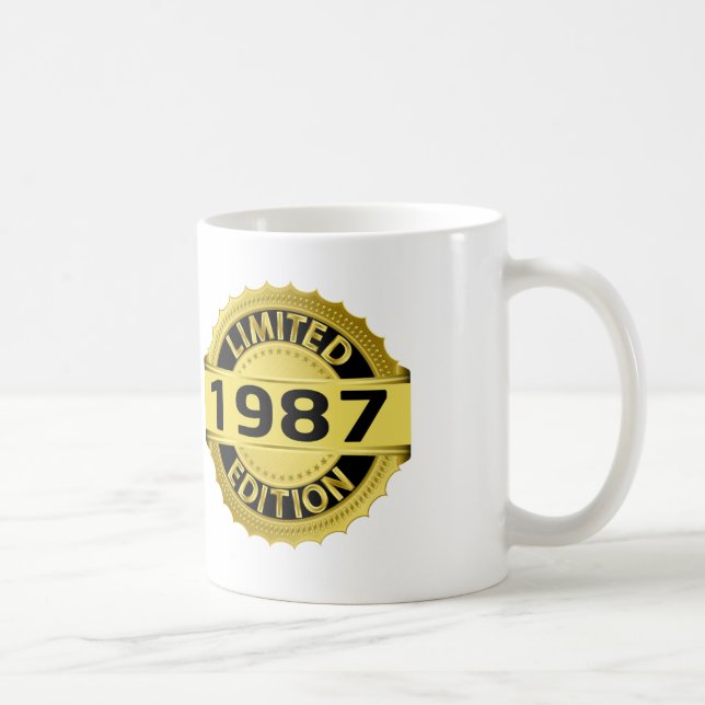 Caneca De Café Edição 1987 limitada (Direita)