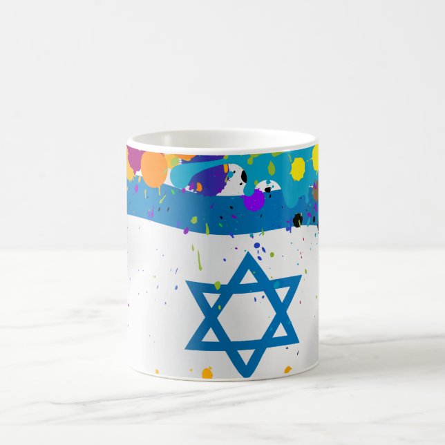Caneca De Café Edição Especial Israel Tinta Spray (Centro)