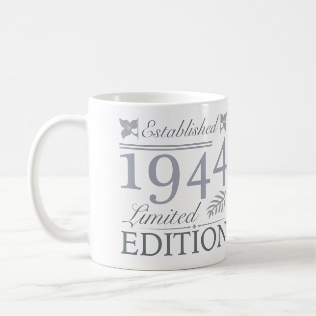 Caneca De Café Edição limitada de 1944, 80 anos (Esquerda)