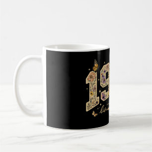 Caneca De Café Edição Limitada de 60º Aniversário Floral 1966