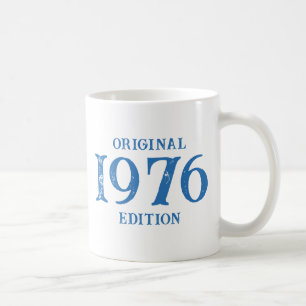 Caneca De Café Edição Original de 1976 em azul oceano