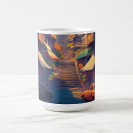 Caneca De Café Edifícios