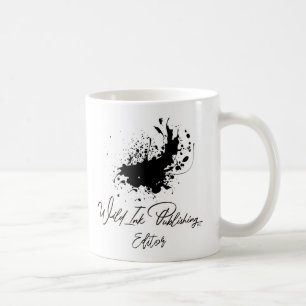 Caneca De Café Editor de Publicação de Tinta Selvagem
