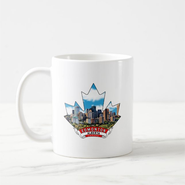 Caneca De Café Edmonton, Alberta Canadá (Esquerda)