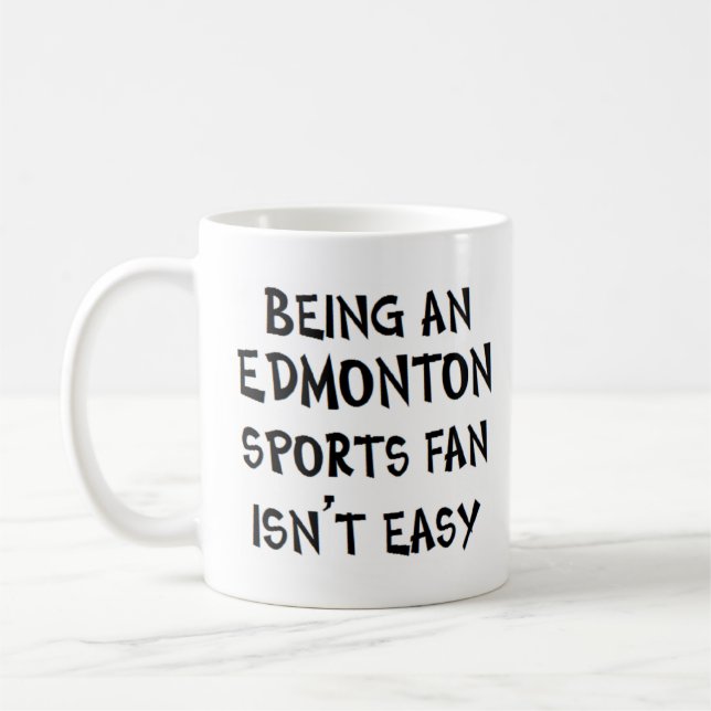 Caneca De Café edmonton sports fan, being (Esquerda)