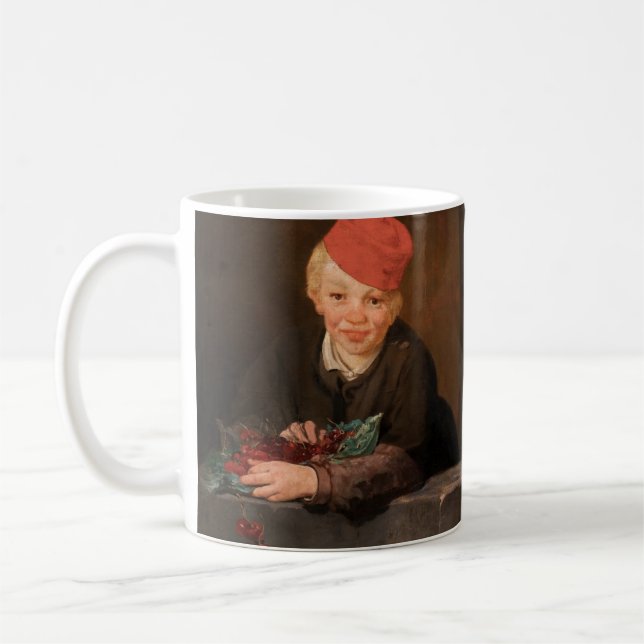 Caneca De Café Edouard Manet - Garoto com Cerejas (Esquerda)