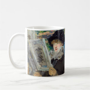 Caneca De Café Edouard Manet - Mulher Lendo