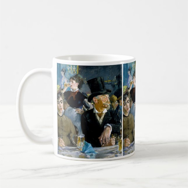 Caneca De Café Edouard Manet - No Café (Esquerda)