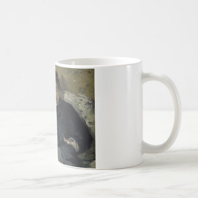 Caneca De Café Edouard Manet - Stephane Mallarme (Direita)