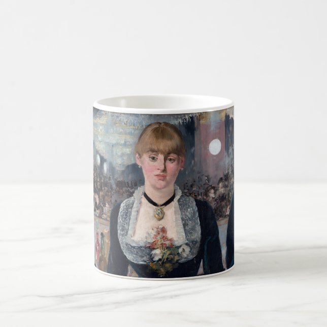 Caneca De Café Edouard Manet - Um Bar na Folies-Bergere (Centro)