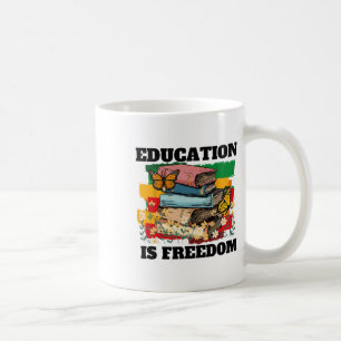 Caneca De Café Educação é história negra africana na América afri