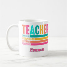 Educador Compassivo Professor Retro Distress