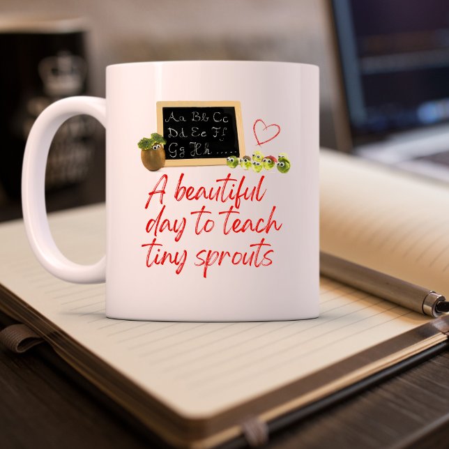 Caneca De Café Educador personalizado de presente de apreciação d (Criador carregado)