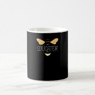 Caneca De Café Educadora Feminina Abelha Professora Abelha Escola
